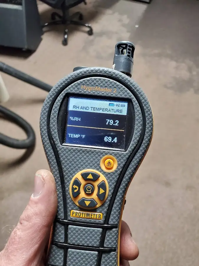 Moisture meter humidity assessment for Mold Remediation & Removal in Burlington